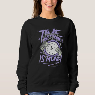 Camiseta 11 Baixo Tempo De Tee Violeta É Calçado De Dinheir