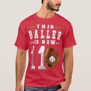 Camiseta 11 Birthday Baseball Boy de Onze Anos