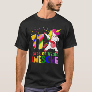 Camiseta 11 Birthday Girl 11 Anos Incrível Unicorn Da
