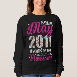 Camiseta 11 Birthday Incrível Desde Maio De 2011