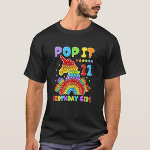 Camiseta 11 Birthday Rapariga Pop Ti Fidget Toy 11 Anos B