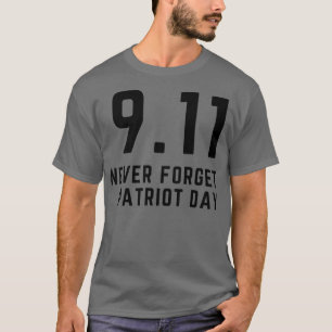 Camiseta 11 de setembro Dia Patriótico 911 Torres Gêmeas