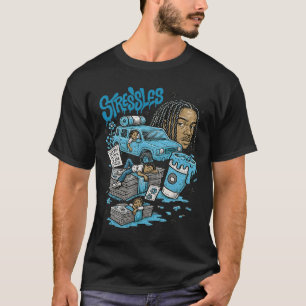 Camiseta 11 Legenda Estressada Azul Preto Branco 2025 Hallo