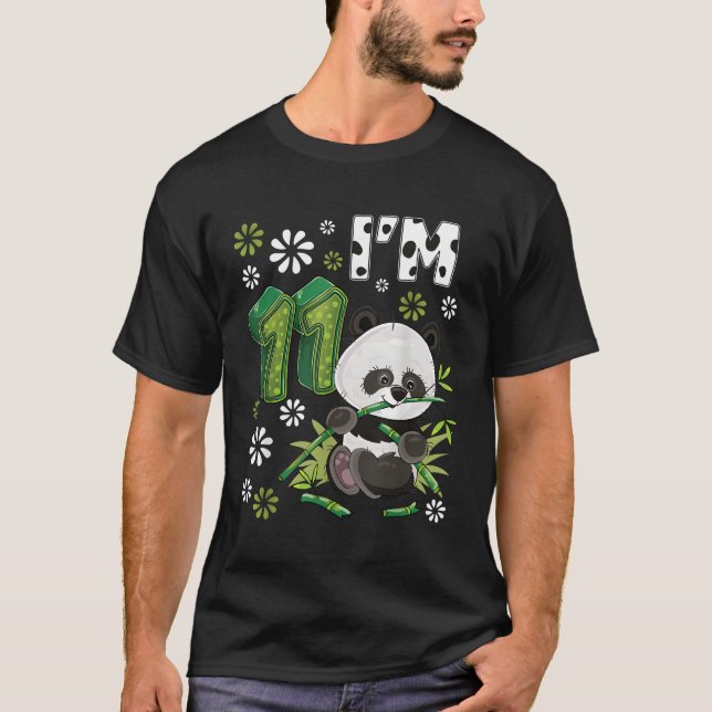Camiseta 11 Panda 11 Py Animal Panda (Frente)