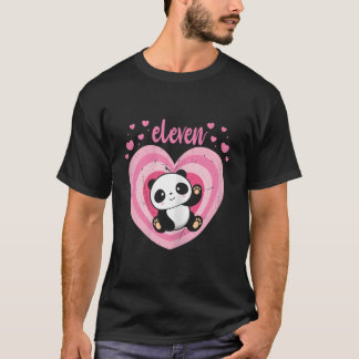 Camiseta 11 Panda 11Th B-Day