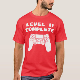 Camiseta 11th Birthday 11 Years Old Video Gaming Bday vinta