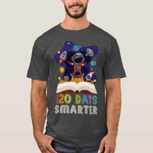 Camiseta 120º Dia da Escola 120 Dias Mais Inteligentes Livr
