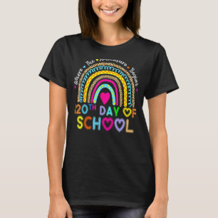 Camiseta 120.º Dia de Professora Escolar 120 Dias De Chuva 