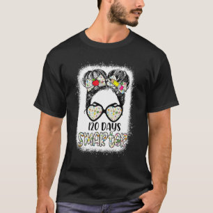 Camiseta 120 Dias Mais Inteligentes Óculos De Lápis De Pêss