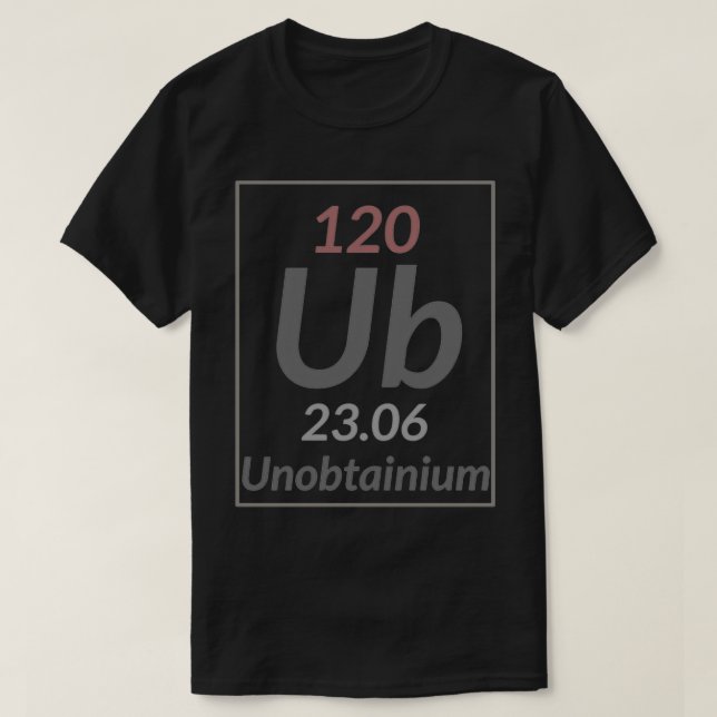 Camiseta 120 Unobínio (Frente do Design)
