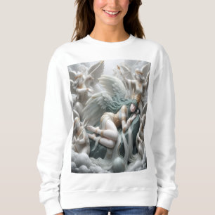 Camiseta 1212 Angel Watch Female Sweater