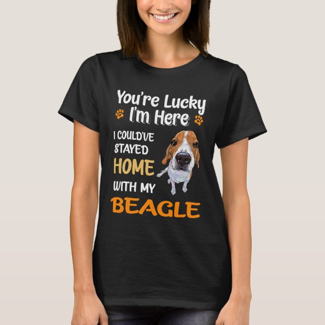 Camiseta 127 Você Tem Sorte - Lar Com Minha Bola (Frente)