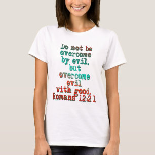 Camiseta 12:21 dos romanos