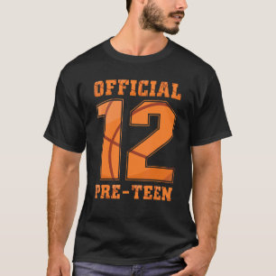 Camiseta 12 Aniversário De 12 Anos De Idade 2010 Oficial 12