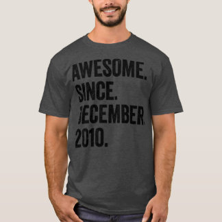 Camiseta 12 anos de idade, dezembro de 2010, 12 Birthday2