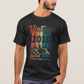 Camiseta 12 Anos De Incrível 12 Presentes De Aniversário Vi