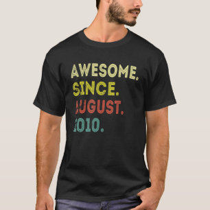 Camiseta 12 anos é incrível desde agosto de 2010