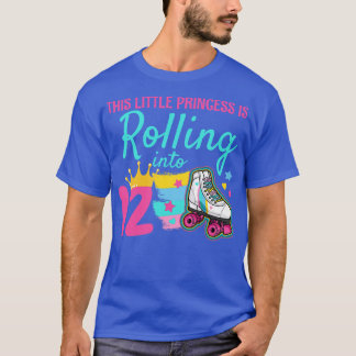 Camiseta 12 Birthday Roller Skate 1