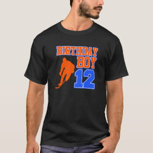 Camiseta 12 de Aniversário do Jogador de Esporte G.