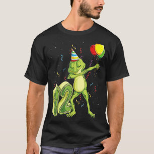 Camiseta 12 De Aniversário Do Sapo Dab, Doze Doze Anos De I