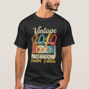 Camiseta 12 de fita de cassete com 12 anos de idade Vintage