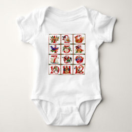 Camiseta 12 Dias De Presentes De Impressão De Quilta De Nat