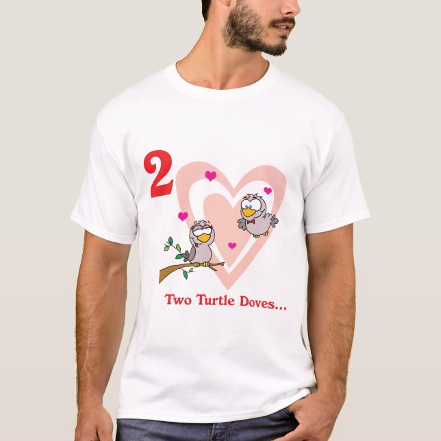 Camiseta 12 dias duas tartarugas (Frente)