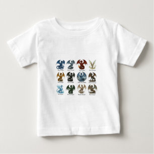 Camiseta 12 Dragões - inspirado em dnd
