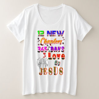 Camiseta 12 Novos Capítulos 365 Dias de Amor por Jesus