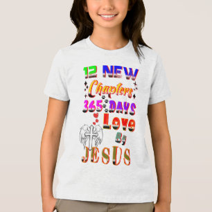 Camiseta 12 Novos Capítulos 365 Dias de Amor por Jesus