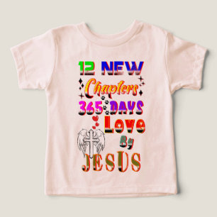 Camiseta 12 Novos Capítulos 365 Dias de Amor por Jesus