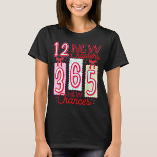 Camiseta 12 Novos Capítulos 365 Novas Chances 2026 Feliz An