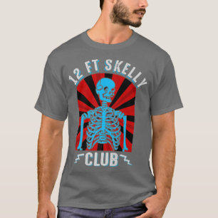 Camiseta 12ft Skelly Club Halloween 12 Foot Skeleton Appre