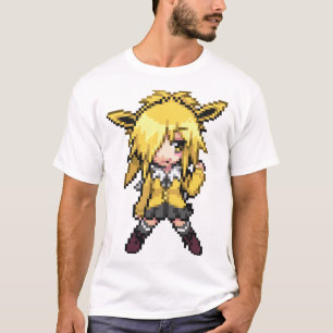 Camiseta 135 JOLTEON Girl Sprite Pixel Art - CHEIO POKEDEX!