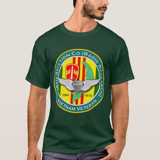 Camiseta 138th Avn Co RR 3 - ASA Vietnam (Frente)