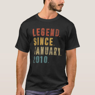 Camiseta 13 Aniversário De 13 Anos Legenda Desde 20 De Jane
