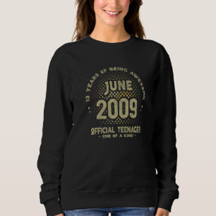 Camiseta 13 Anos De Junho De 2009 Adolescente Oficial 13 Bi