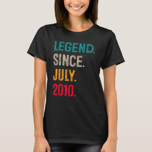 Camiseta 13 Anos Oferece Lenda De Aniversário De 13 desde