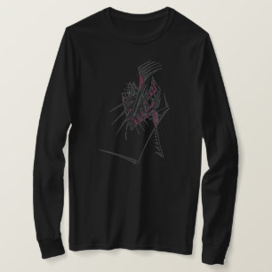Camiseta 13 Arte de Tatuagem Tribal Abstrata Colorida