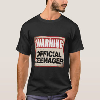 Camiseta 13 Aviso Oficial Nager 13 Anos