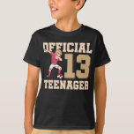 Camiseta 13 Birthday 2008: Adolescente de Futebol Dabbing B<br><div class="desc">Ideias Perfeitas de Aniversário para Meninos e Meninas. Surpresa incrível para seu filho de treze anos,  neto,  filho e filha. Engraçado 13 do aniversário do Teenager Party Design por 13 anos,  sobrinho e sobrinho.</div>