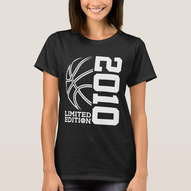 Camiseta 13 Birthday Basball Limited Edition 2010 (Frente)