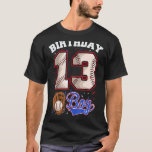 Camiseta 13 Birthday Baseball Kids Meninos De 13 Anos<br><div class="desc">13 Birthday Baseball Kids Meninos De 13 Anos</div>