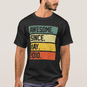 Camiseta 13 Birthday Gift 13 Anos De Idade Incrível Desde 2