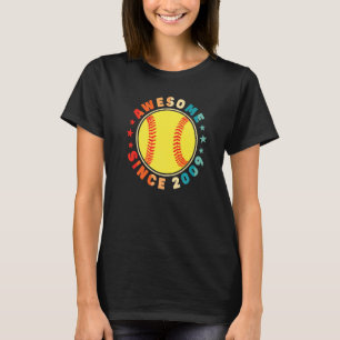 Camiseta 13 Birthday Incrível Desde 2009 13 Anos Sof