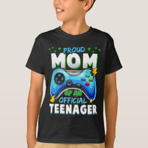 Camiseta 13 Birthday Orud Mãe Adolescente Oficial Vídeo Ga