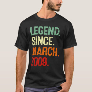 Camiseta 13 de Aniversário de 13 anos desde Mães