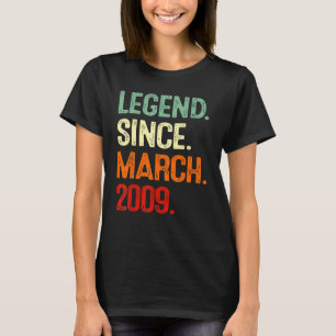 Camiseta 13 de Aniversário de 13 anos desde Mães