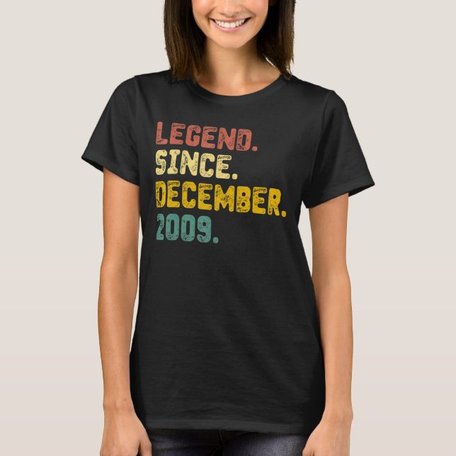 Camiseta 13 de dezembro de 2009 (Frente)