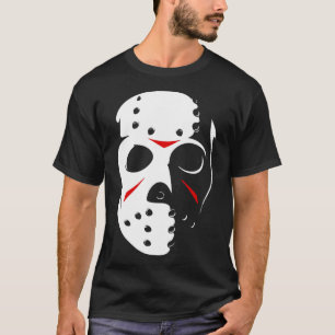 Camiseta 13 de Sexta-Feira de Hockey de Jason Hockey Mask